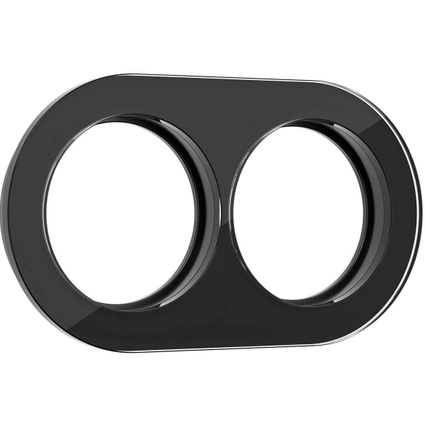 Рамка на 2 поста черная Werkel W0025108 4690389166457 Рамка на 2 поста черная Werkel W0025108 4690389166457