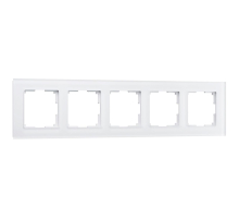 Рамка на 5 постов Werkel Favorit белый матовый W0051105 4690389160103
