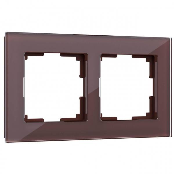 Рамка на 2 поста Werkel Favorit мокко W0021118 4690389159718 Рамка на 2 поста Werkel Favorit мокко W0021118 4690389159718