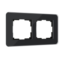 Рамка Werkel Elite на 2 поста черный W0022448 4690389196218