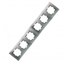 Рамка 6-я Mono Electric Despina антрацит 102-240000-166