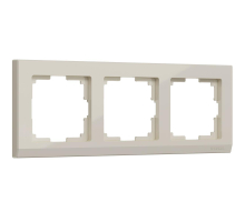 Рамка на 3 поста Werkel Stark слоновая кость W0031803 4690389161841