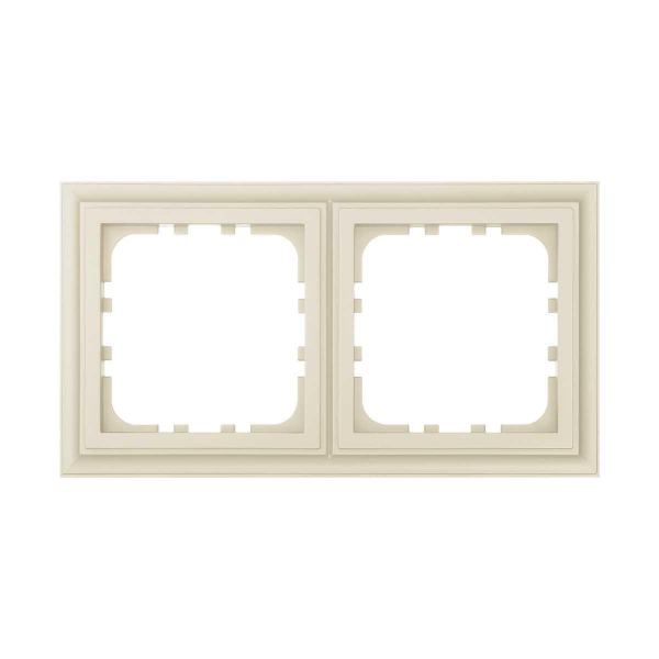 Рамка 2-постовая LK Studio (бежевый матовый) LK80 CLASSIC, 894202-1 Рамка 2-постовая LK Studio (бежевый матовый) LK80 CLASSIC, 894202-1