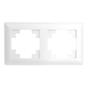 Рамка 2-постовая Stekker Катрин белый PFR00-7002-01 39793