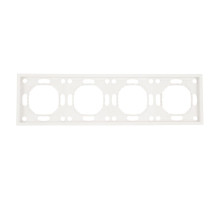 Рамка 4-постовая Stekker Эмили белый фарфор PFR00-5004-01 49887