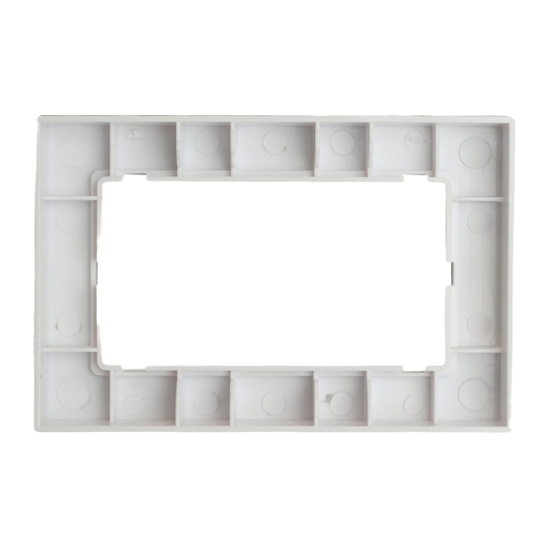 Рамка 2-местная (без перемычки), стекло, STEKKER, GFR00-7012-01, серия Катрин, белый 49599