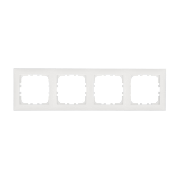 Рамка LK Studio 4-постовая (белый) LK60 864404-1 Рамка LK Studio 4-постовая (белый) LK60 864404-1