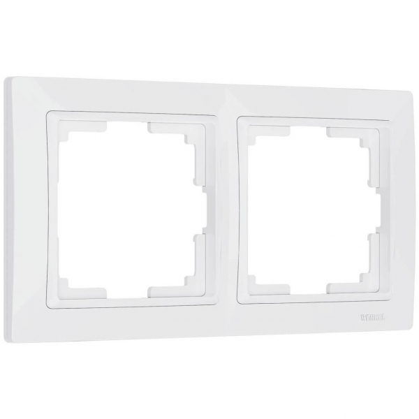 Рамка на 2 поста Werkel Snabb basic белый W0022001 4690389161346 Рамка на 2 поста Werkel Snabb basic белый W0022001 4690389161346