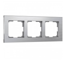 Рамка на 3 поста Werkel Aluminium алюминий W0031706 4690389158063
