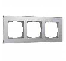 Рамка на 3 поста Werkel Aluminium алюминий W0031706 4690389158063