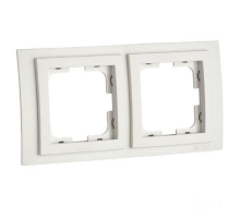 Рамка 2-постовая Mono Electric Larissa слоновая кость 103-010100-161