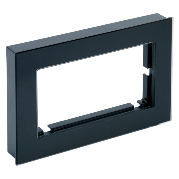 Рамка 2-местная Stekker Катрин черный матовый GFR00-7012-05М 49605