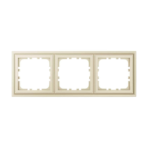 Рамка 3-постовая LK Studio (бежевый матовый) LK80 CLASSIC, 894302-1
