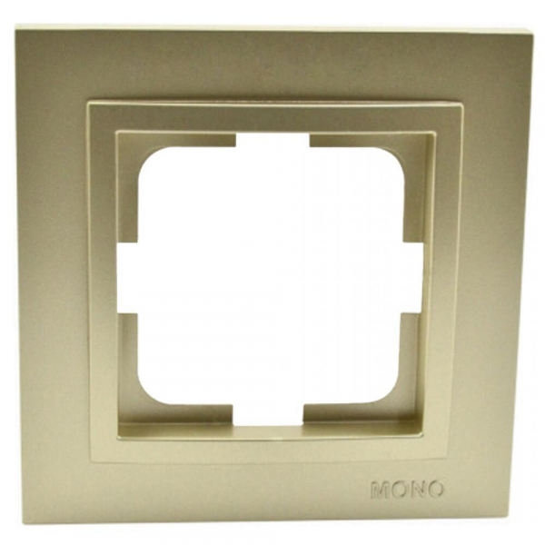 Рамка 1-постовая Mono Electric Despina титан 102-220000-160 Рамка 1-постовая Mono Electric Despina титан 102-220000-160