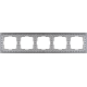 Рамка Werkel Antik на 5 постов матовый хром WL07-Frame-05 4690389145704