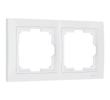 Рамка на 2 поста Werkel Snabb basic белый W0022001 4690389161346