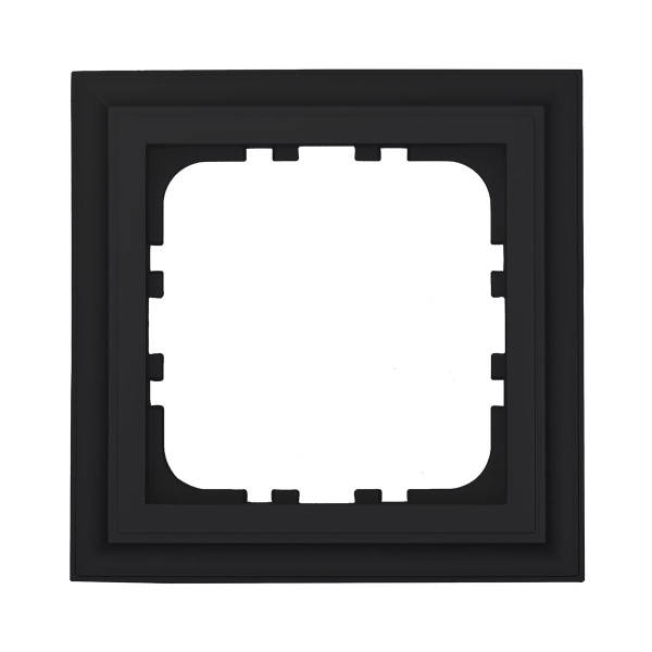 Рамка LK Studio 1-постовая (черный бархат) CLASSIC 894108-1