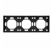 Рамка 3-постовая Stekker Эмили черный уголь PFR00-5003-05 49860