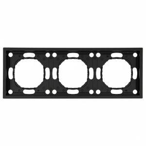 Рамка 3-постовая Stekker Эмили черный уголь PFR00-5003-05 49860