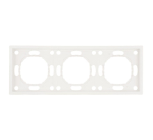 Рамка 3-постовая Stekker Эмили белый фарфор PFR00-5003-01 49886