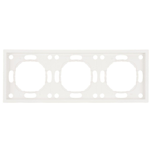 Рамка 3-постовая Stekker Эмили белый фарфор PFR00-5003-01 49886