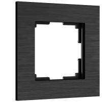 Рамка Werkel AluMax на 1 пост черный алюминий W0013508 4690389204012