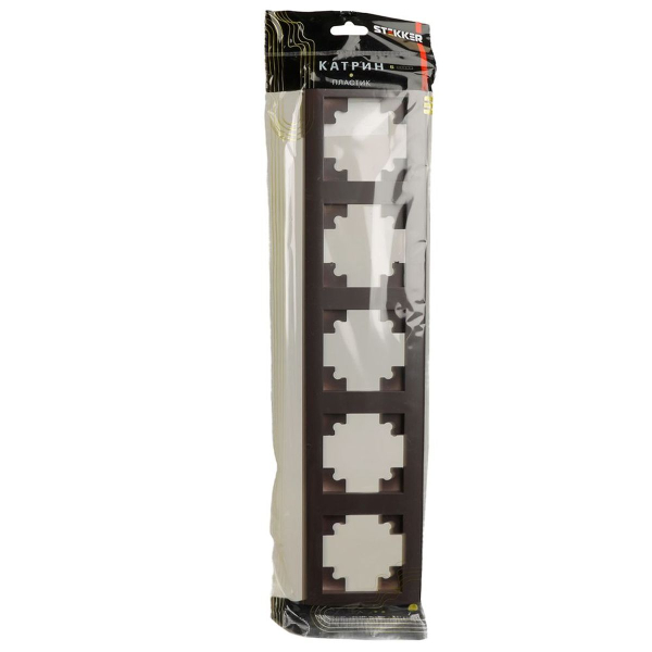 Рамка 5-постовая Stekker Катрин золото PFR00-7005-08 49610