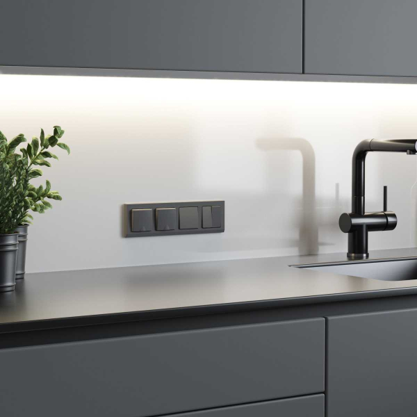 Рамка Werkel Stark на 4 поста графит W0041864 4690389194528