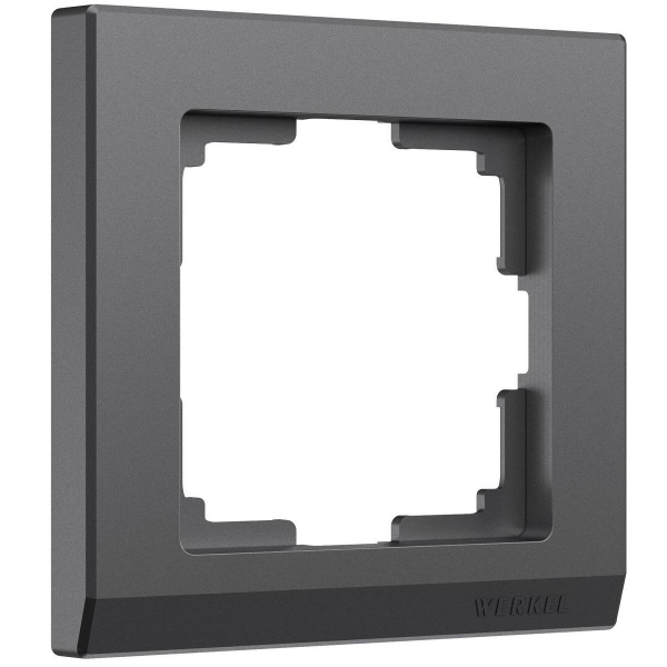 Рамка Werkel Stark на 1 пост графит W0011864 4690389194498 Рамка Werkel Stark на 1 пост графит W0011864 4690389194498