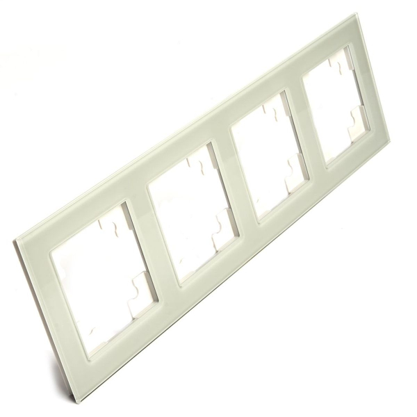 Рамка 4-постовая Stekker Катрин дымчатый GFR00-7004-07 49037