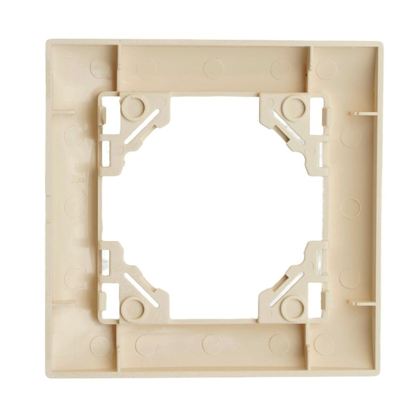 Рамка 1-постовая Stekker Эрна Элегант слоновая кость PFR00-9011-02 49666