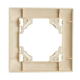 Рамка 1-постовая Stekker Эрна Элегант слоновая кость PFR00-9011-02 49666