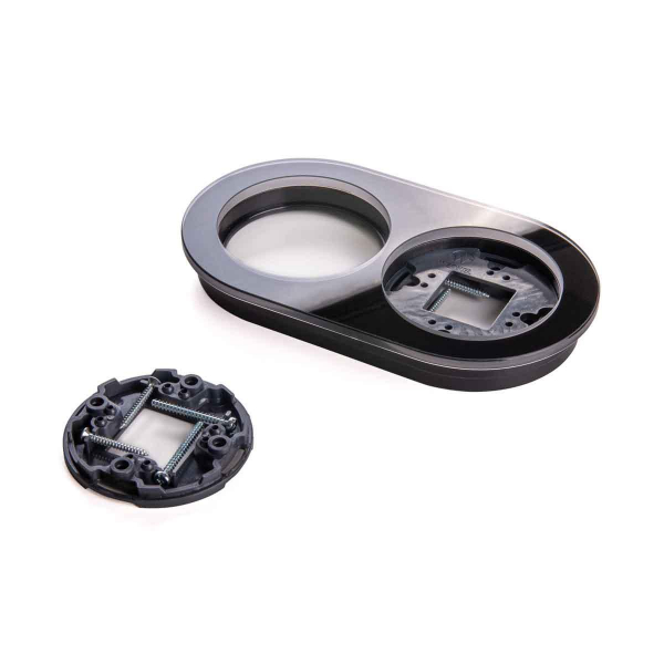 Рамка на 2 поста черная Werkel W0025108 4690389166457 Рамка на 2 поста черная Werkel W0025108 4690389166457
