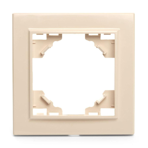 Рамка 1-постовая Stekker Эрна слоновая кость PFR00-9001-02 39624