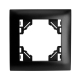 Рамка 1-постовая Stekker Эрна Элегант черный PFR00-9011-03 49661