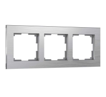 Рамка на 3 поста Werkel Aluminium алюминий W0031706 4690389158063