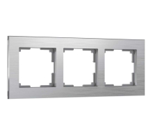 Рамка на 3 поста Werkel Aluminium алюминий W0031706 4690389158063