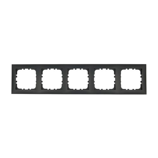 Рамка LK Studio 5-постовая (черный бархат) LK60 864508-1