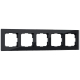 Рамка Werkel Favorit на 5 постов черный W0051108 4690389160110
