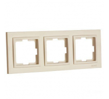 Рамка 3-постовая Mono Electric Despina крем 102-170000-162