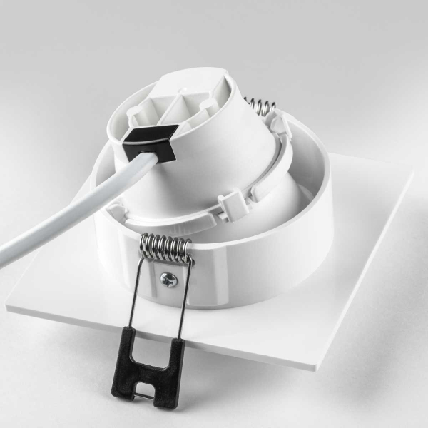 Рамка термостойкая PVC д/крепления LED источника света в подвесном потолке Singo Lightstar 012616 Рамка термостойкая PVC д/крепления LED источника света в подвесном потолке Singo Lightstar 012616
