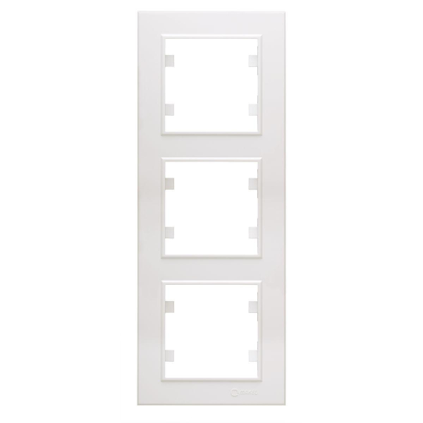 Рамка Makel 3-м Karea вертик. бел. 56001708 Рамка Makel 3-м Karea вертик. бел. 56001708