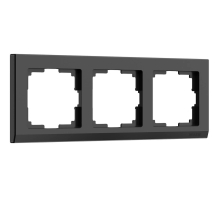 Рамка Werkel Stark на 3 поста черный W0031808 4690389161872