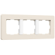 Рамка Werkel Split на 3 поста айвори/белый W0033066 4690389206078