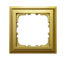 Рамка LK Studio 1-постовая (золото) LK80 CLASSIC 894126-1