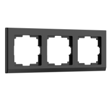 Рамка Werkel Stark на 3 поста черный W0031808 4690389161872