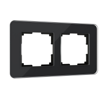 Рамка Werkel Elite на 2 поста черный W0022448 4690389196218