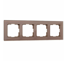 Рамка на 4 поста Werkel Favorit латте W0041142 4690389183454