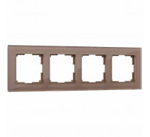 Рамка на 4 поста Werkel Favorit латте W0041142 4690389183454