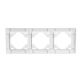 Рамка 3-постовая Stekker Эрна Элегант белый PFR00-9013-01 49631
